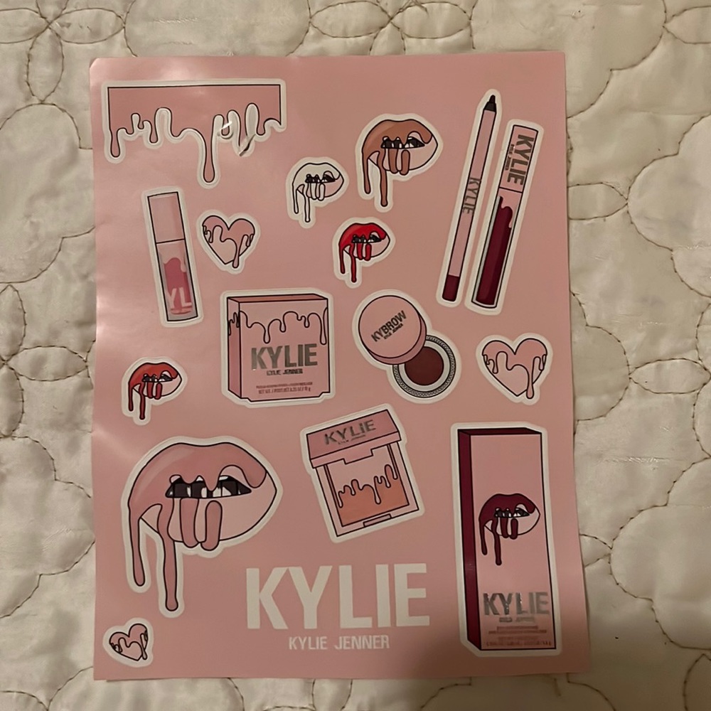 Kylie Cosmetics Lip Kit Sticker Set
